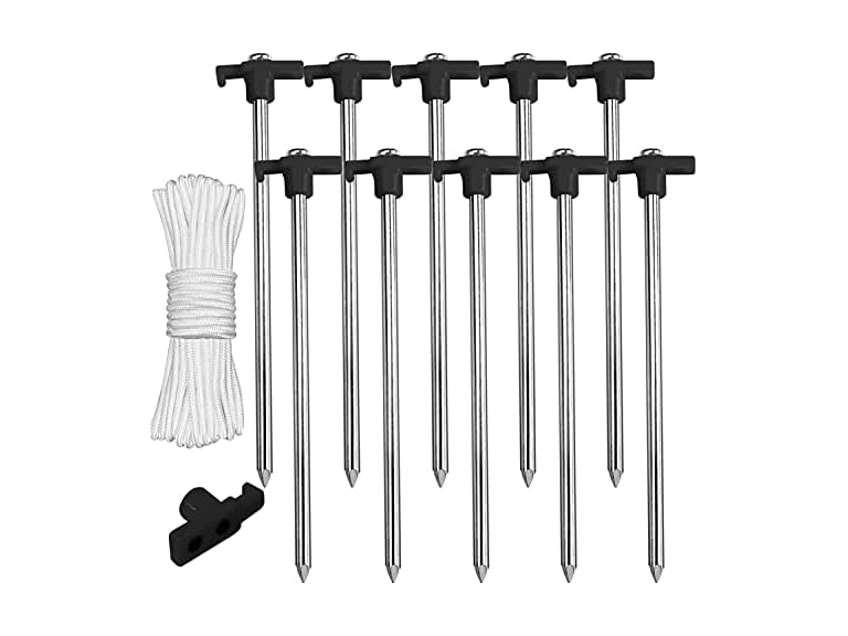 ABCCANOPY 8 Inch Tent Stakes