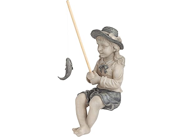 Fisherwoman Nellie Girl Garden Statue