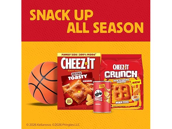40Pk Cheez-It Cheese Crackers,Baked Snack Crackers