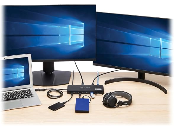 Eaton Tripp Lite Series USB C Laptop Docking Station Dual Monitor