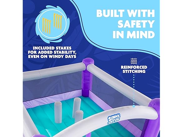 Sunny & Fun Inflatable Bounce House