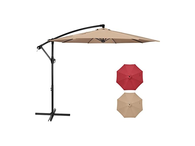 Simple Deluxe 10ft Offset Umbrella