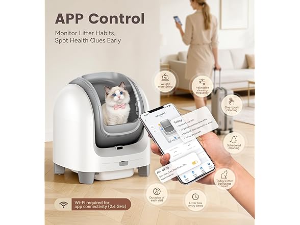 petmoyo Auto Self-Clean Litter Box