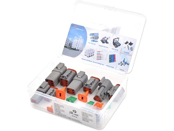 Connector Kit 2-3-4-6 Pin Grey