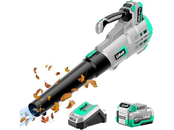 Litheli 20V Cordless Leaf Blower