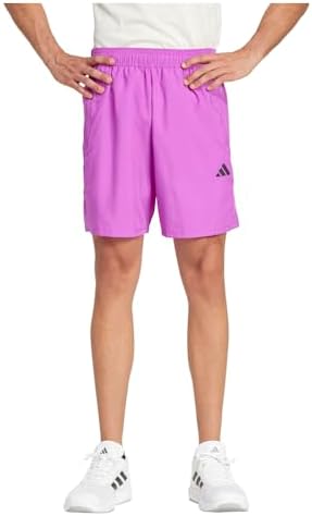 adidas Men's Train Essentials Woven Shorts, Purple Burst/Black, XX-Large 9" Inseam