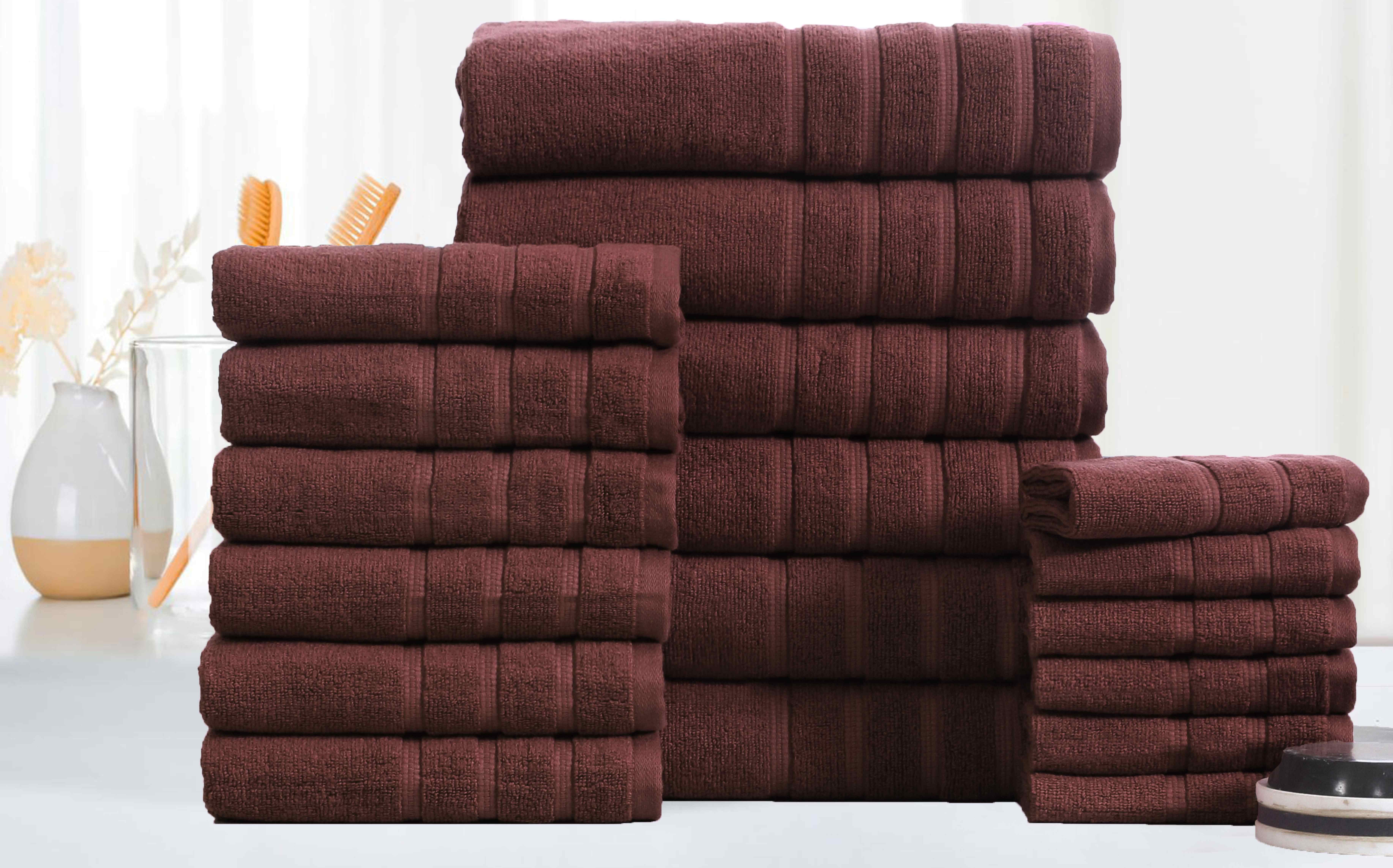 Bibb 18 Piece Egyptian Cotton Towel Set - Gallery 20