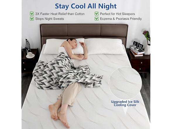WEUP Firm Mattress Topper Full Size 3 Inch