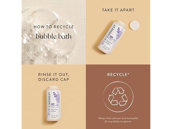 Honest Company Bubble Bath Lavender Calm 12oz
