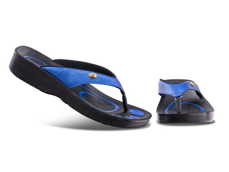 Aerothotic Matt Gloss Womens Orthotic Comfortable Flip-Flops Sandal