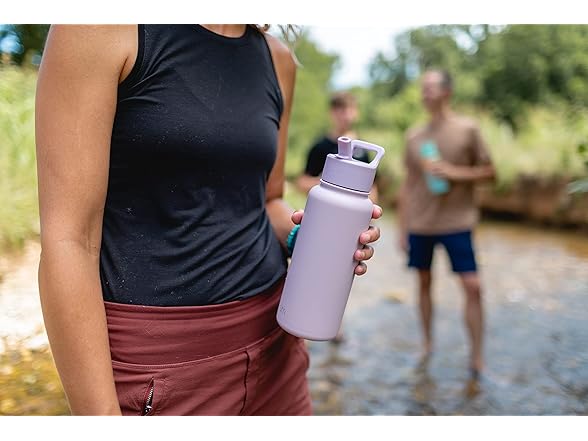 Simple Modern Water Bottle with Straw