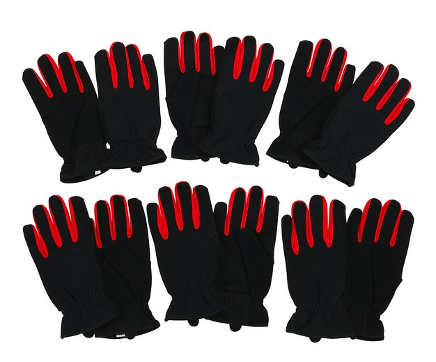 Ironton Large Synthetic Leather Gloves - 6prs - Gallery 3