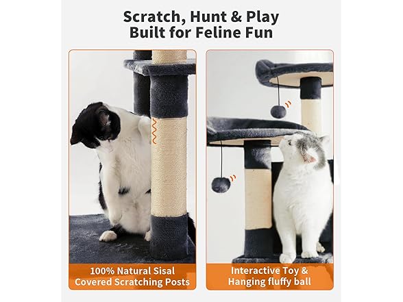 Made4Pets Tall Cat Tree