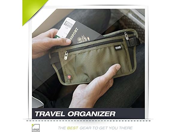Lewis N. Clark RFID Blocking Money Belt 