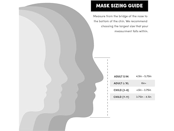 Case-Mate Cloth Face Mask Adult L/XL, 3 Count 