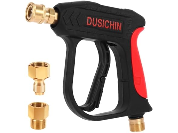 DUSICHIN DUS-022 Short Wand High Pressure Washer Gun 3000 PSI