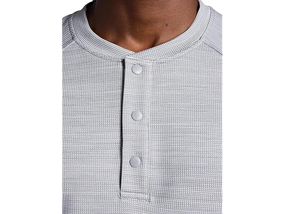 Gaiam Mens Cozy & Cool Henley Shirt
