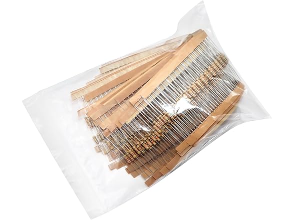 1000Pcs Resistor Kit 1/2W 25 Values