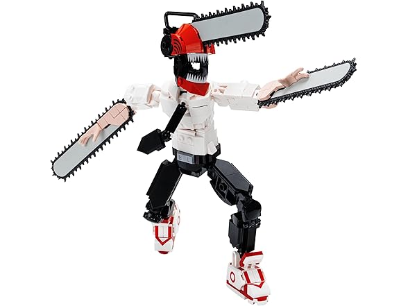 BLDR Chainsaw Man Buildable Action Figure Set