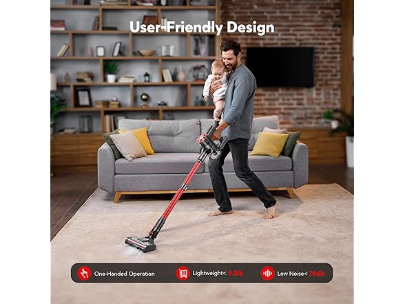 Comvtu Rechargeable Vacuum Cleaner