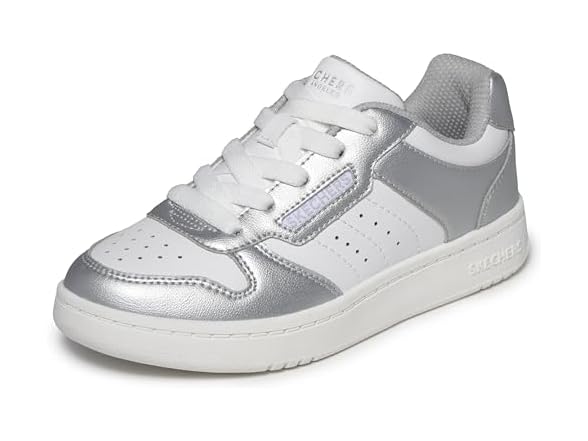 Silver/White