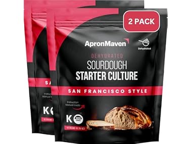 $13.99, Was $24.99, 44% Off! 2Pk Premium Sourdough Starter Culture- San Francisco dealfomo