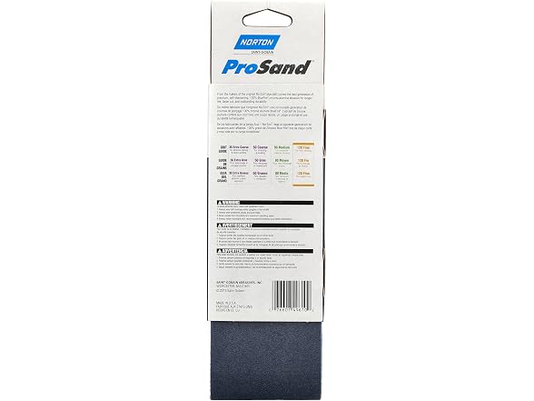 Norton R831 120 Grit Belt Sandpaper