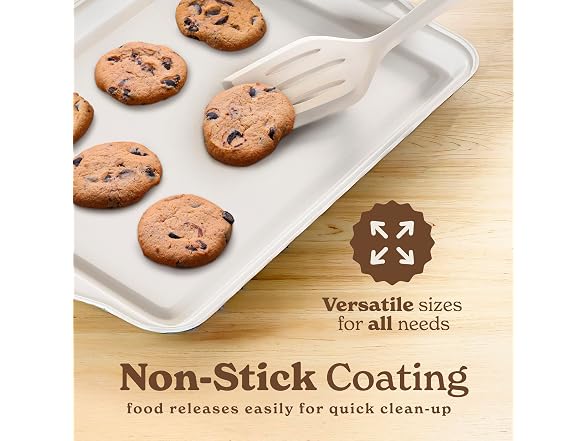 10-Pc Nonstick Stackable Bakeware Set