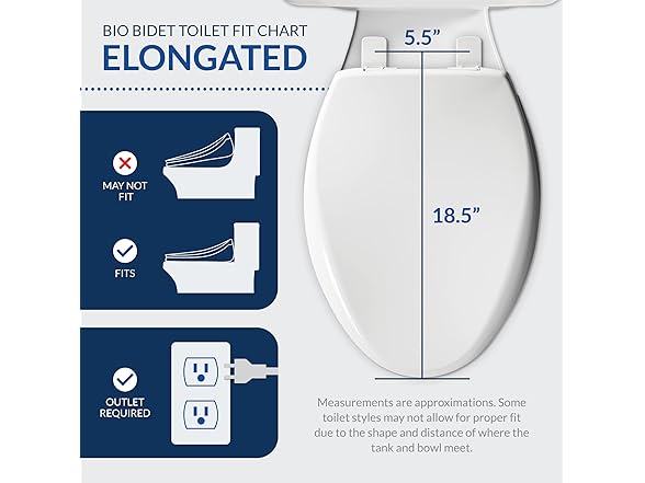 Bio Bidet DLS Premium Heated Bidet Seat,