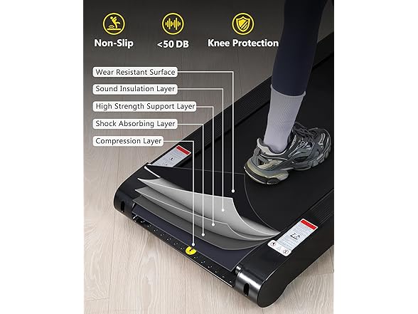 Garvee 4.0HP Folding Treadmill