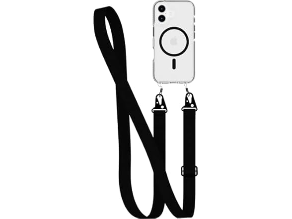 EvoCrystal w/Crossbody for iPhone 16