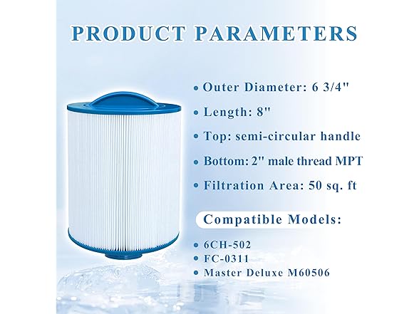 Chryseos Spa Filter