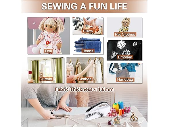 Handheld Mini Sewing Machine