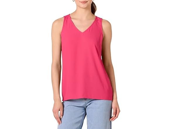 Amazon Essentials Women Regular-Fit V Neck Top