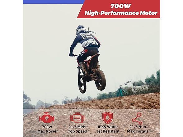 RFN SX-E500 36V Electric-Dirt-Bike