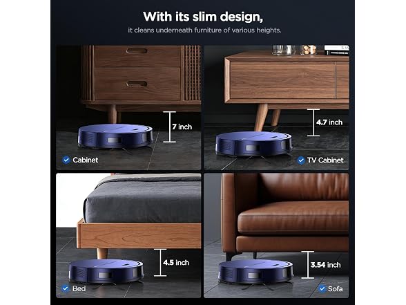 UMMUND Robot Vacuum and Mop Combo