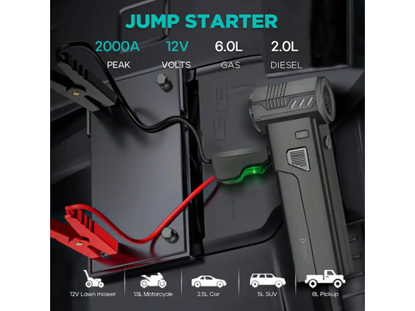Pursuit R55 5-in-1 Jump Starter, Inflator, Booster