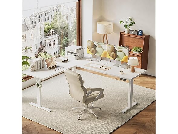 Agilestic L Shaped standing desk