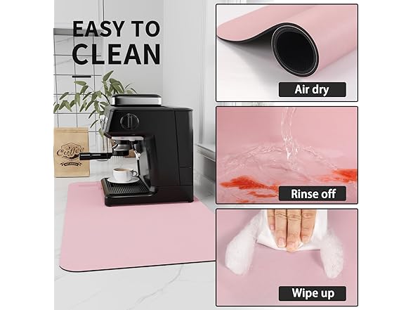HotLive Coffee Mat- Pink