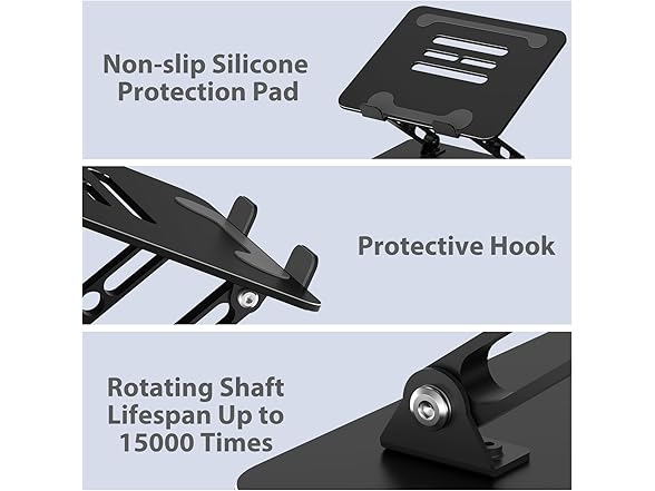 Adjustable Metal Laptop Desk Stand