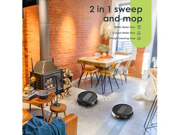 XIEBro HR1010-BLACK XIEBro HR1010 Robot Vacuum and