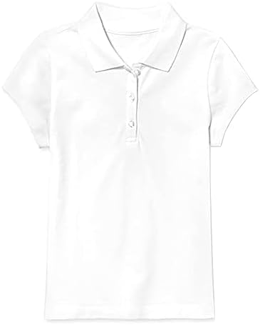 Girls S/S Stretch Pique Polo Shirt