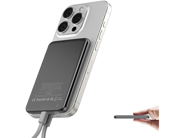 Dbasne Magnetic Power Bank | 5000mAh | 20W
