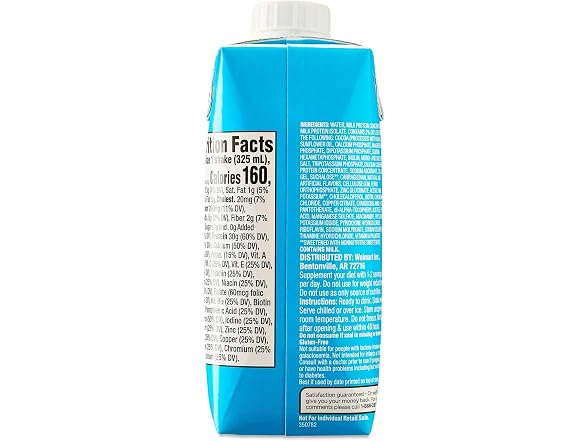 Generic Equate Easy-to-Drink Shakes Meal