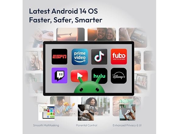 MESWAO 15.6 Inch Android 14 Tablet