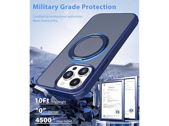 ROSROME for iPhone 15 Pro Max Case