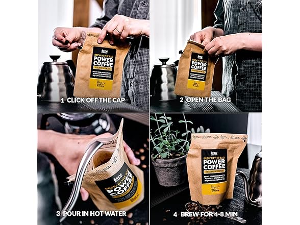 Extra Strong Highly Caffeinated Ground Coffee