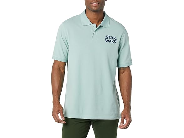 Men's Star Wars Logo Ships Polo
