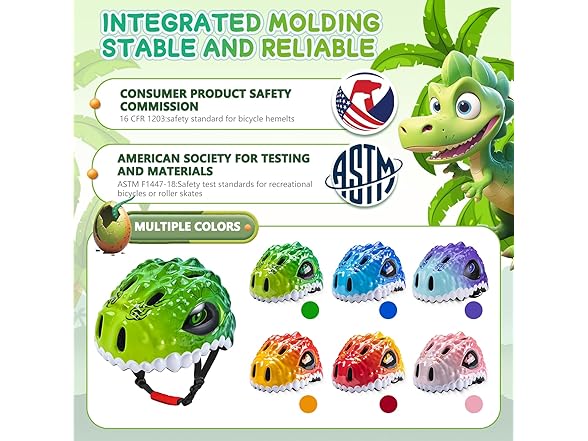 DOJASOHILMI Toddler/Kids Bike Helmet