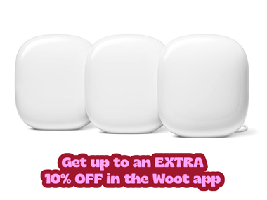 $64.99 Google Nest WiFi Pro 6E Home Wi-Fi System dealfomo